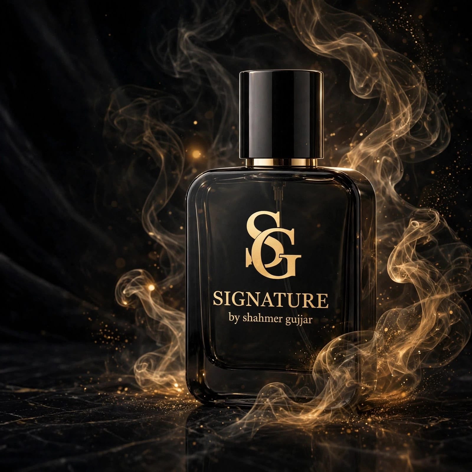 Signature perfume bottle